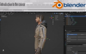 BLENDER3.4到UE5完整游戏动画流程